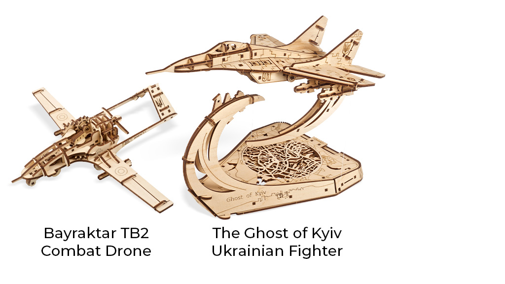 Ukrainische Luftwaffe. Set 2-in-1